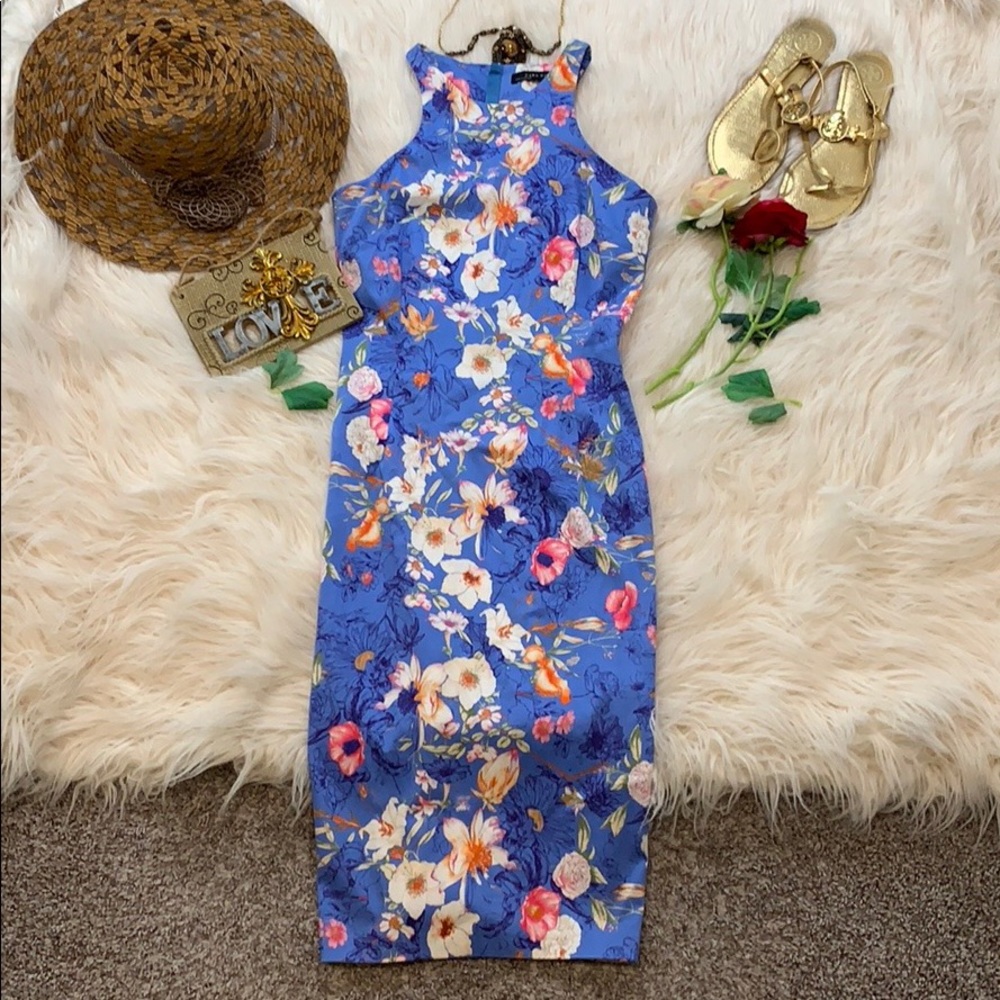 Zara Woman Dress-b8 - Picture 2 of 8